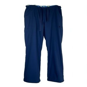 Divine Scrubs by JDM Uniforms Women’s  Navy Blue Cargo Style Scrubs Pants